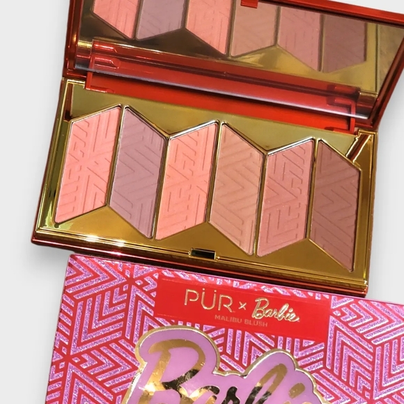 💙🌟🧚‍♀️MALIBU BLUSH PUR Barbie DISCONTINUED Blush Palette NWT - Picture 1 of 7